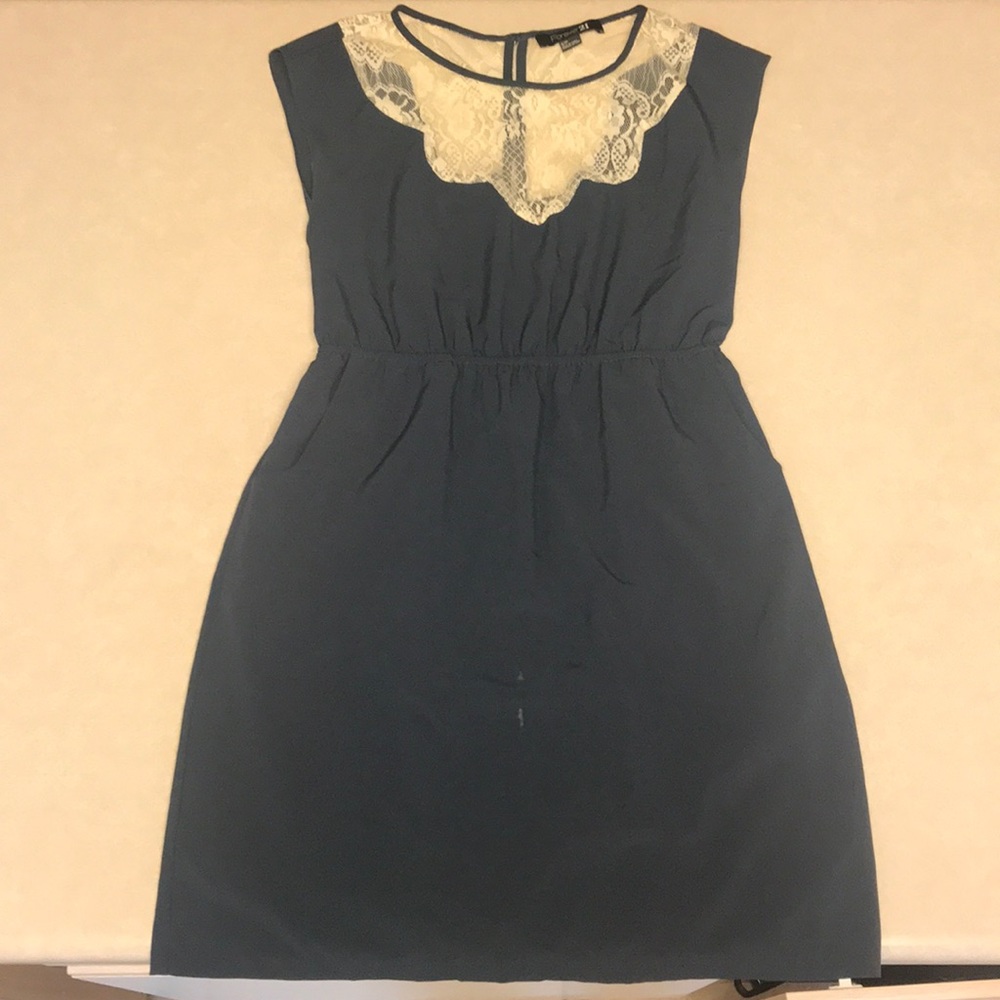 navy blue dress